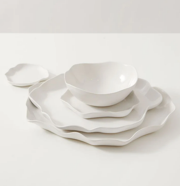 PLATO PARA PAN WHITE LOTUS COLLECTION